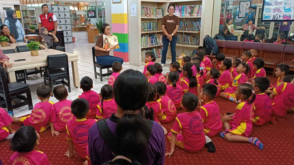 Ilustrasi anak TK yang mendapatkan bantuan pendidikan PIP.