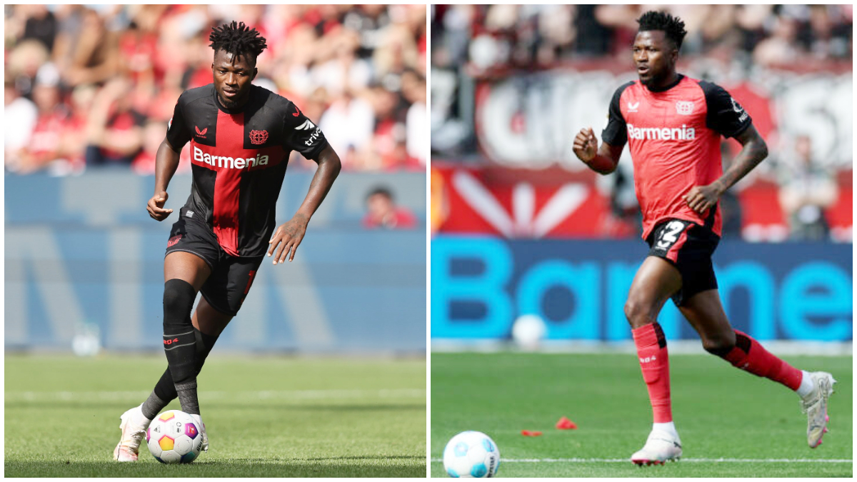 Edmond Tapsoba, Bek Leverkusen yang jadi incaran Manchester United dan Liverpool.