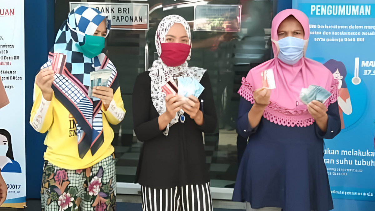 Ilustrasi pencairan bansos PKH dan tambahan Rp600 ribu