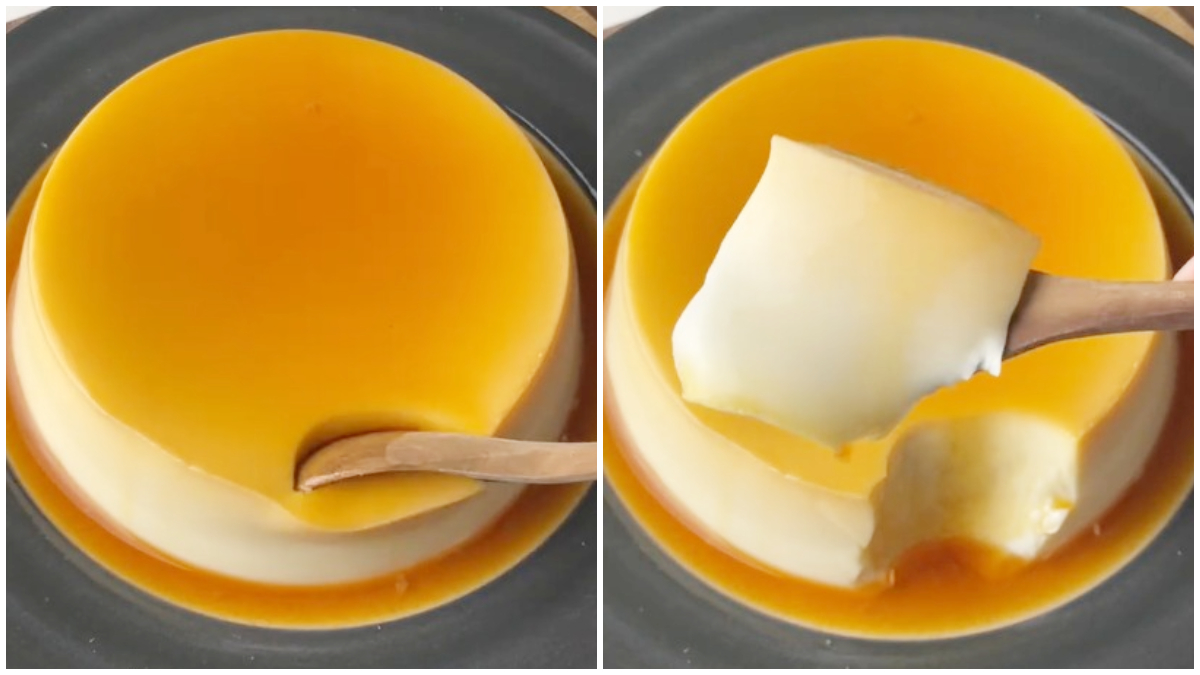 Rsep Puding Karamel Susu dari&nbsp;Tiktok&nbsp;@jordanfadhilla yang cocok buat takjil. 