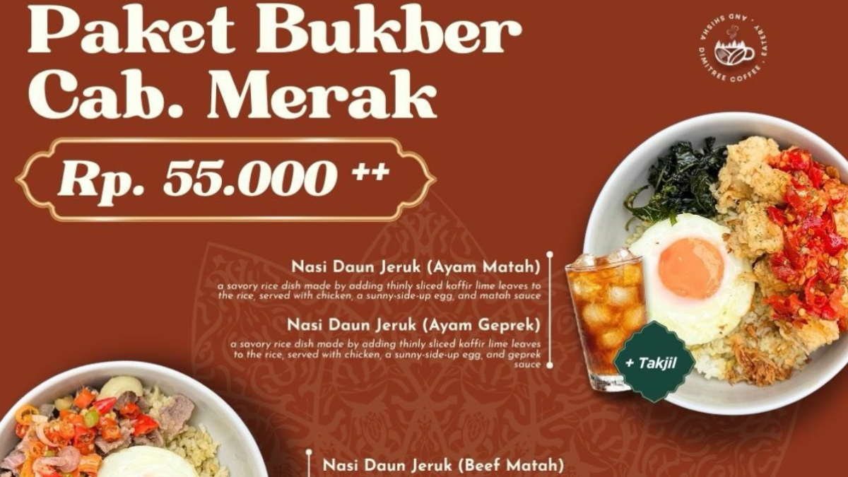 Paket bukber murah meriah di Dimitree Coffee and Eatery Bogor.