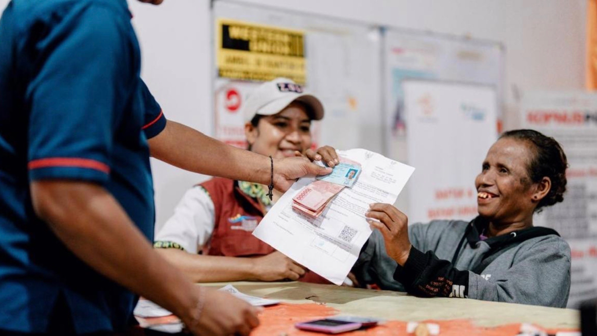 Ilustrasi Penyaluran Bansos PKH dan BPNT