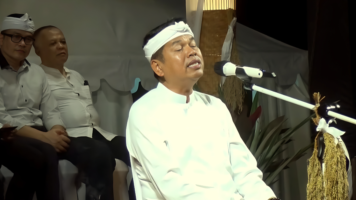 Gubernur Jawa Barat, Dedi Mulyadi membeberkan anggaran untuk penyelenggara negara terlalu besar.