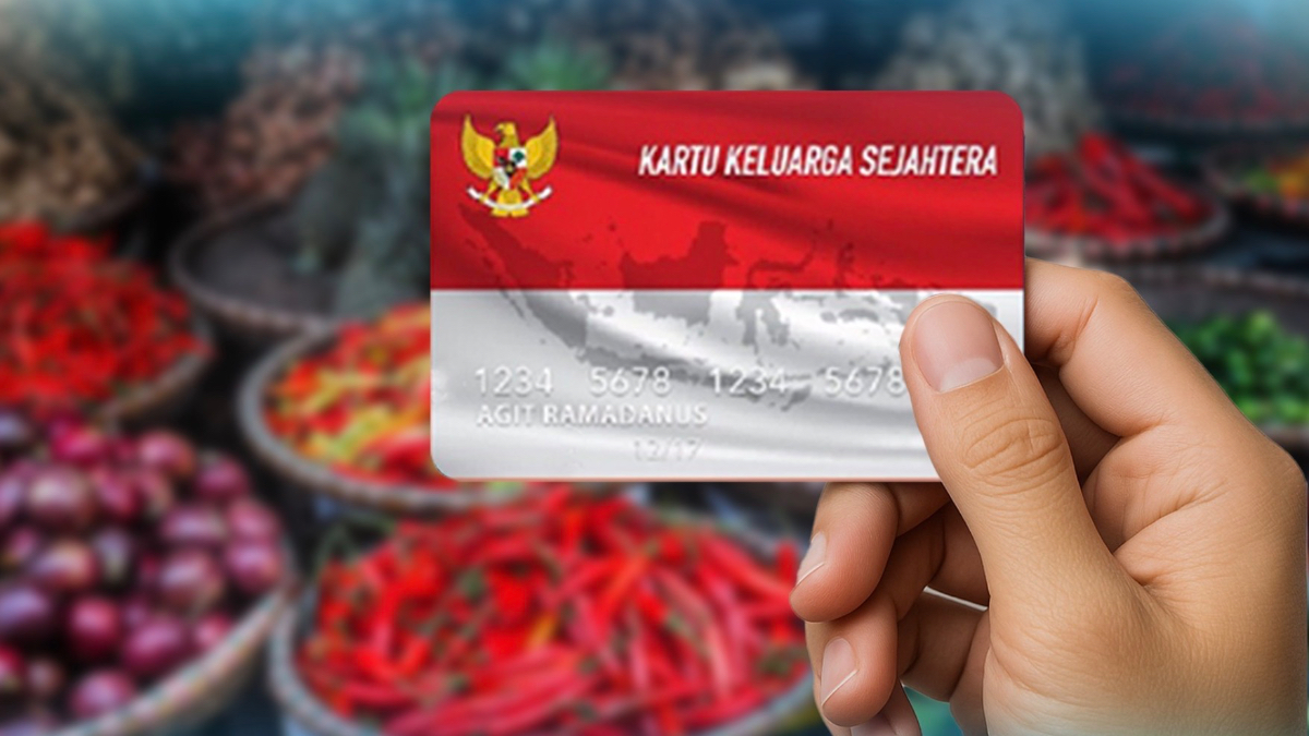 Ilustrasi KKS milik KPM untuk mencairkan  bansos.