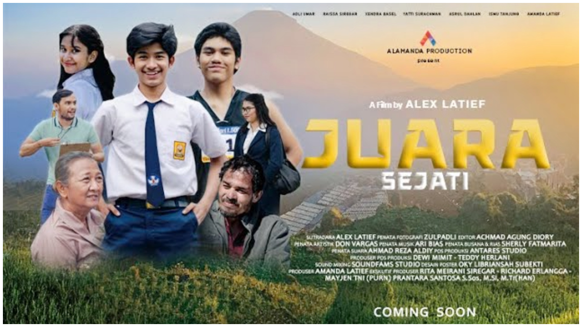 Poster Film Juara Sejati yang bakal segera tayang di bioskop.