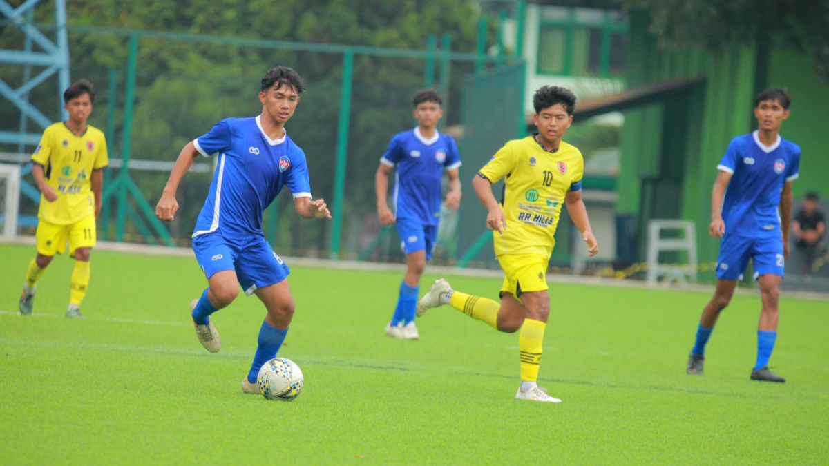 Pemain PSB Bogor saat mengikuti Piala Suratin U-17 Jawa Barat.