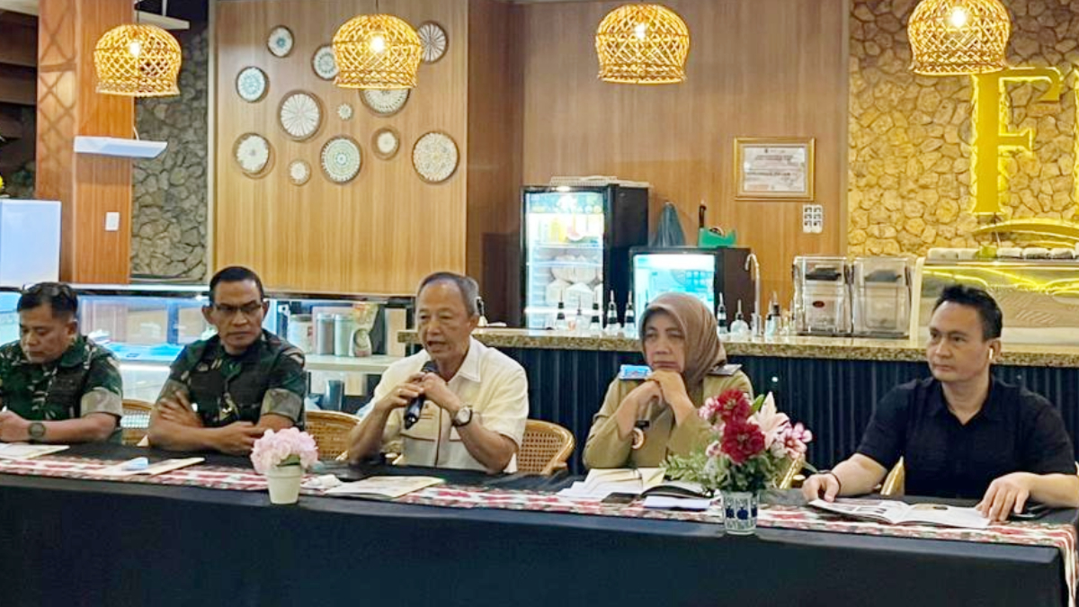 Panitia Cap Go Meh saat konferensi pers pada Selasa, 24 Februari 2026.