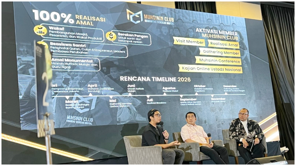 Kegiatan Muhsinin Club Conference di Hotel Aston Priority Simatupang, Jakarta.