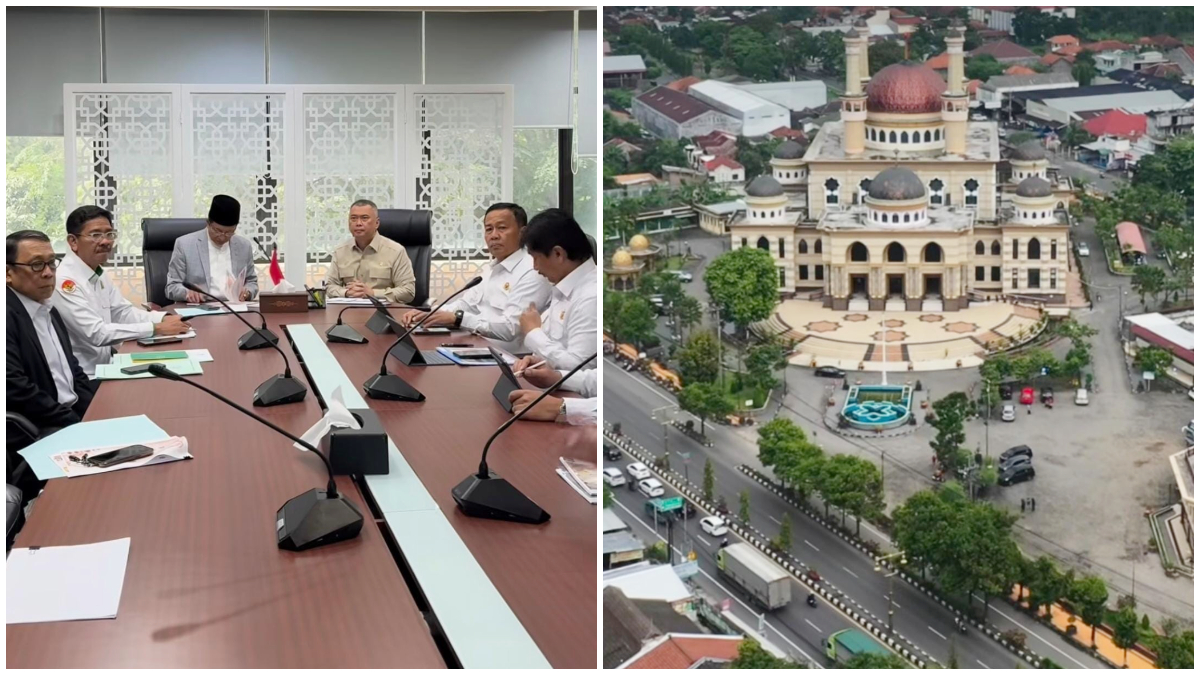 Rapat koordinasi kesiapan penyelenggaraan Angkutan Lebaran 2026 Kemenhub dan Kemenag. Siapkan masjid hingga terminal buat istirakat pemudik.