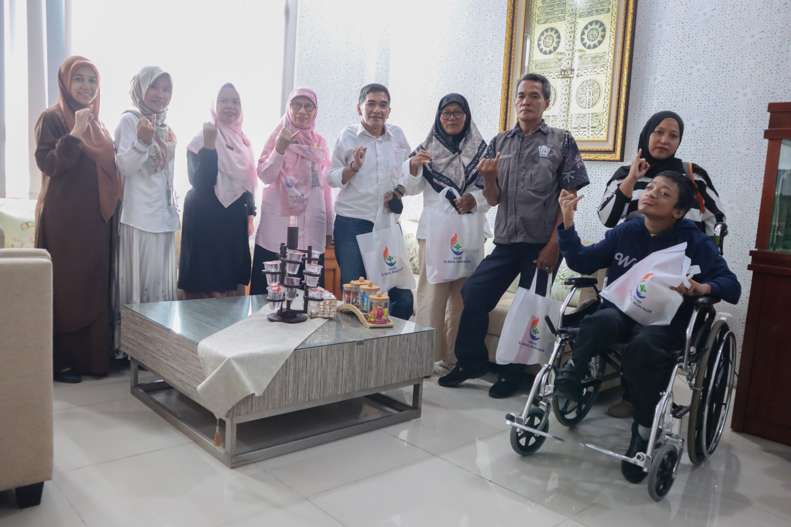 RSUD R Moh Noh Nur menggelar silaturahmi bersama pengurus PPDI Kabupaten Bogor, Selasa 24 Februari 2026.