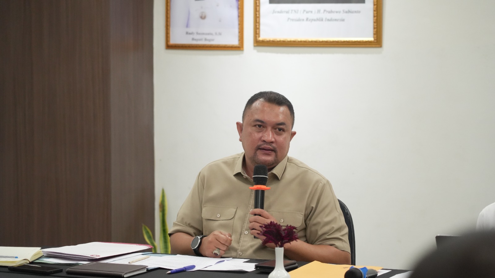 Bupati Bogor, Rudy Susmanto.