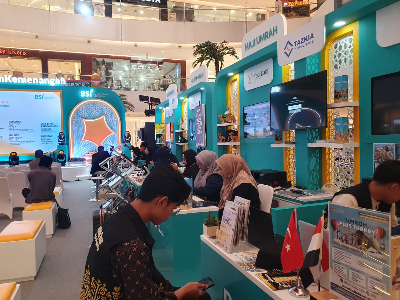 BSI menggelar BSI Fest Ramadhan di Cibinong City Mall, Kabupaten Bogor.