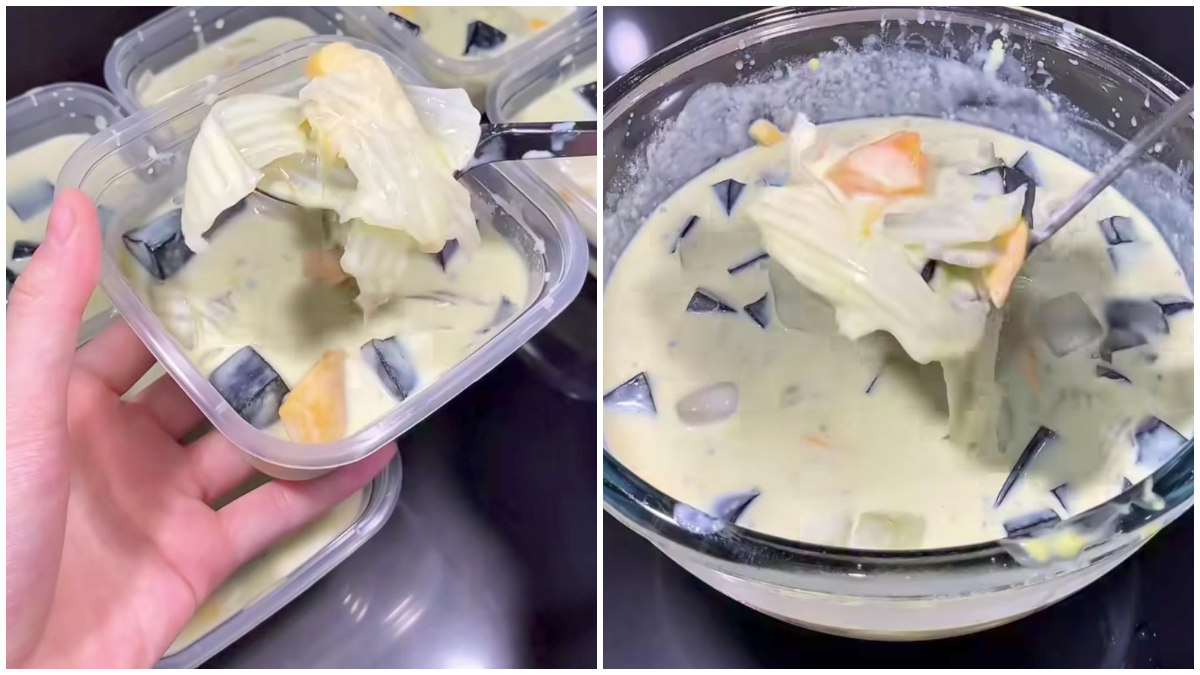 Es teler tanpa santan dan gula, alternatif takjil segar saat Ramadhan. 