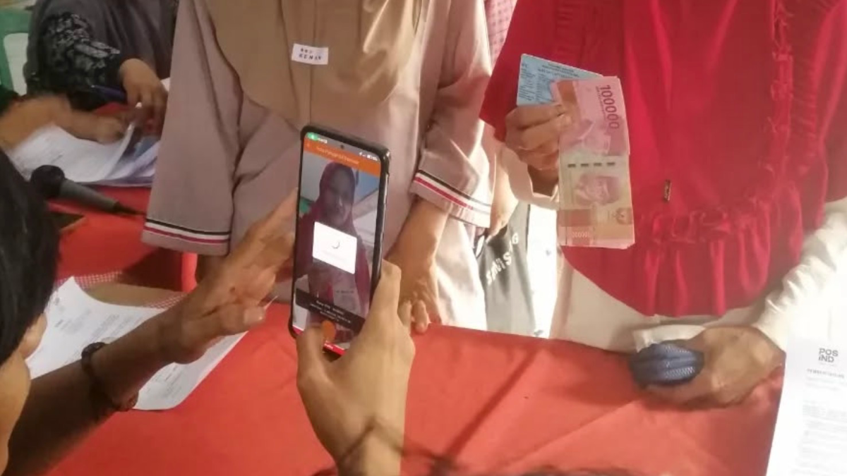 Ilustrasi Penyaluran Bansos PKH dan BPNT.