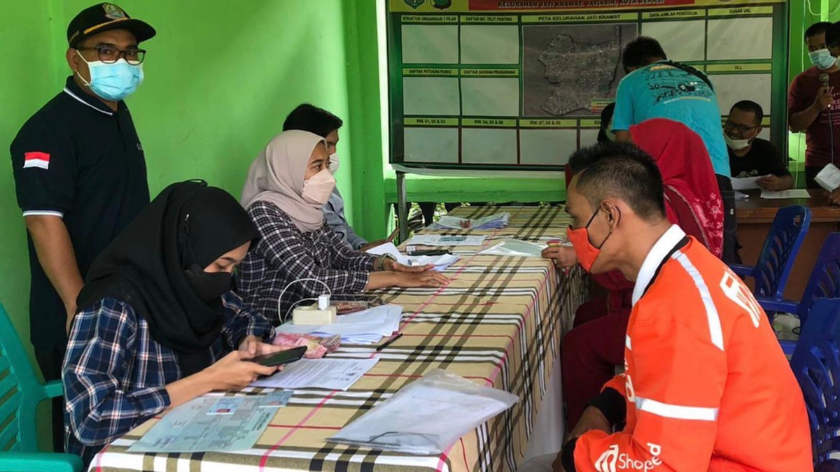 Ilustrasi Penyaluran Bansos PKH dan BPNT.