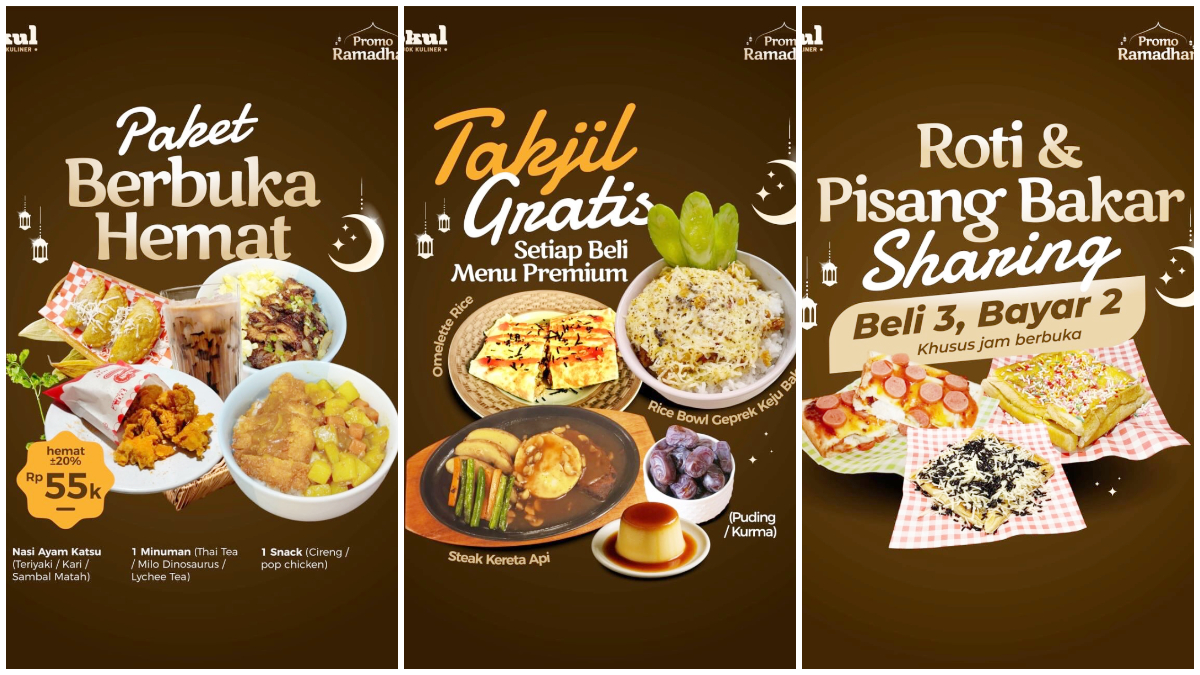 Poster Promo Ramadhan 1447 H&nbsp;di Cafe Jokul Cimanggu Bogor. 
