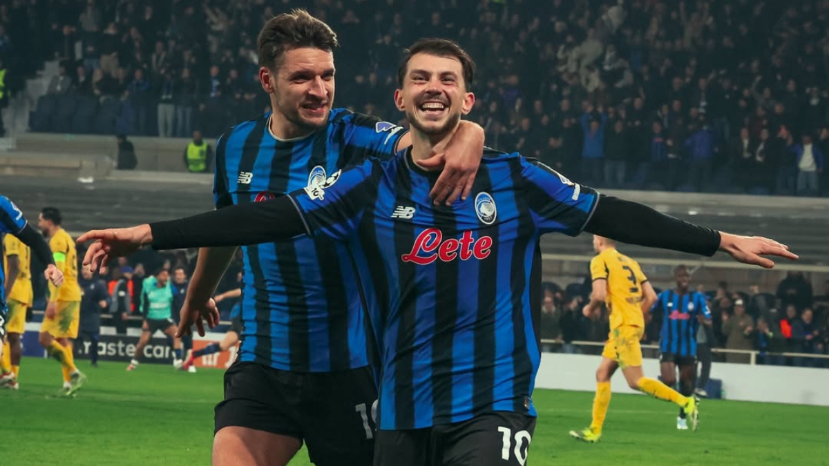 Skuad Atalanta&nbsp;dapat tiket 16 besar Liga Champions&nbsp;usai kalahkan&nbsp;Borussia Dortmund&nbsp;di Gewiss Stadium, Kamis 26 Februari 2026.
