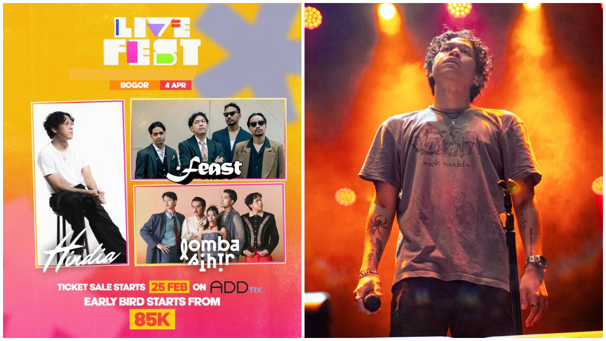 Poster konser Live Fest 2026 yang akan diselenggarakan di Kota Bogor. 