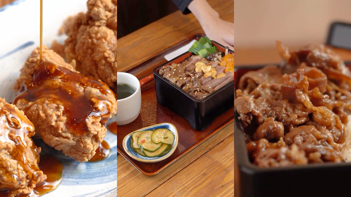 Menu kuliner di Restoran Jepang Karubi Maru