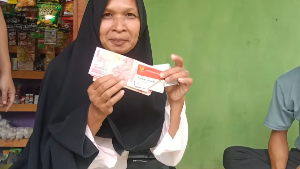 Ilustrasi KPM bansos