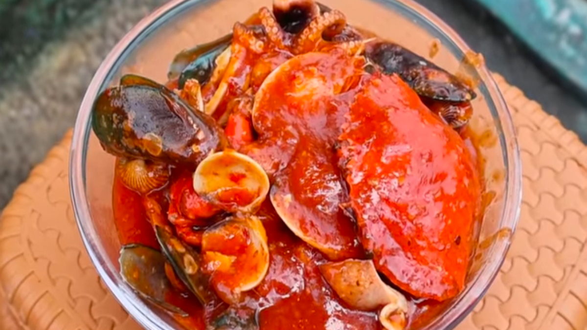 Kuliner Seafood Teh Dea di Bogor