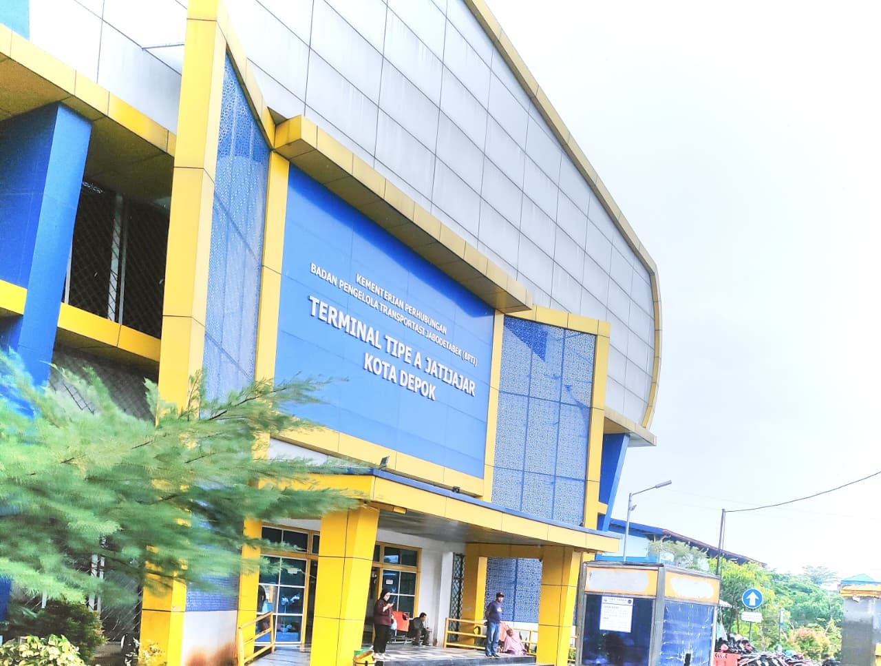 Terminal Jatijajar Kota Depok, menajdi salah satu lokasi pemberangkatan pemudik pada libur lebaran 2026.