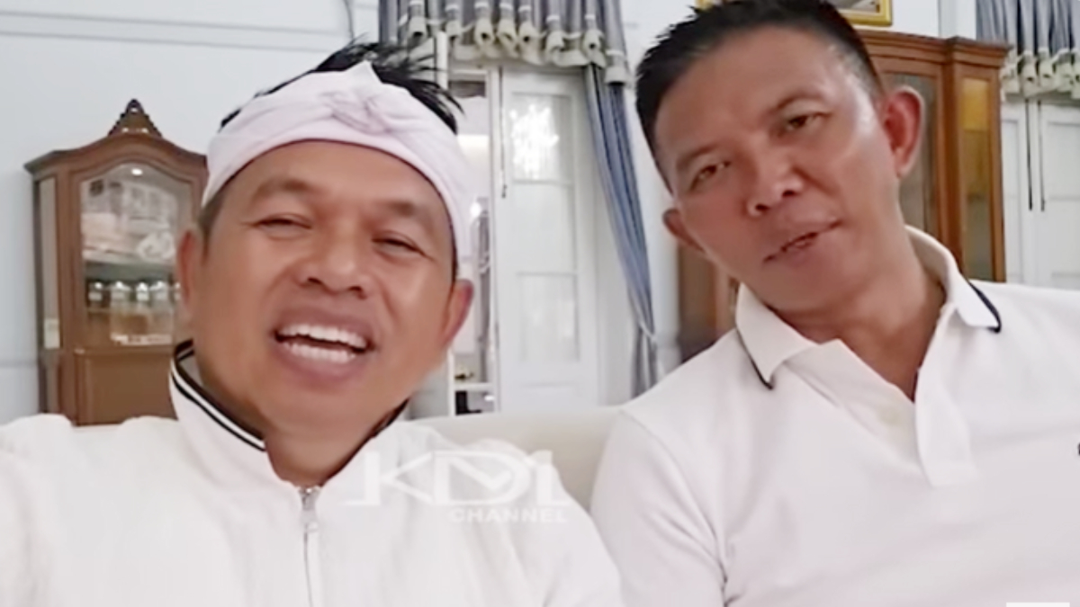 Gubernur Jawa Barat Dedi Mulyadi saat bertemu Kabid Lalu Lintas Dinas Perhubungan Kabupaten Bogor&nbsp;Dadang Kosasih beberapa waktu lalu.