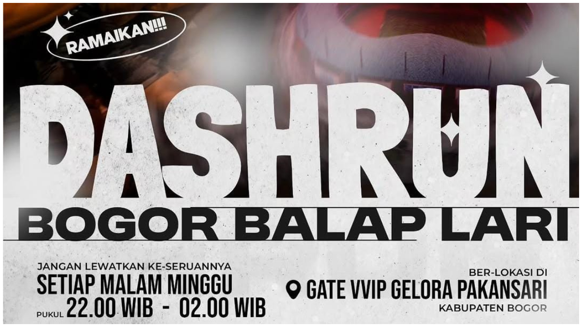 Event Bogor Balap Lari yang akan digelar di Pakansari.