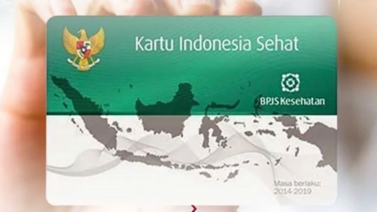 Ilustrasi Kartu Indonesia Sehat (KIS) yang digunakan peserta PBI JK.