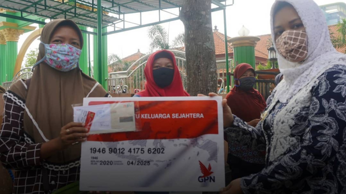 Ilustrasi Penyaluran Bansos PKH dan BPNT