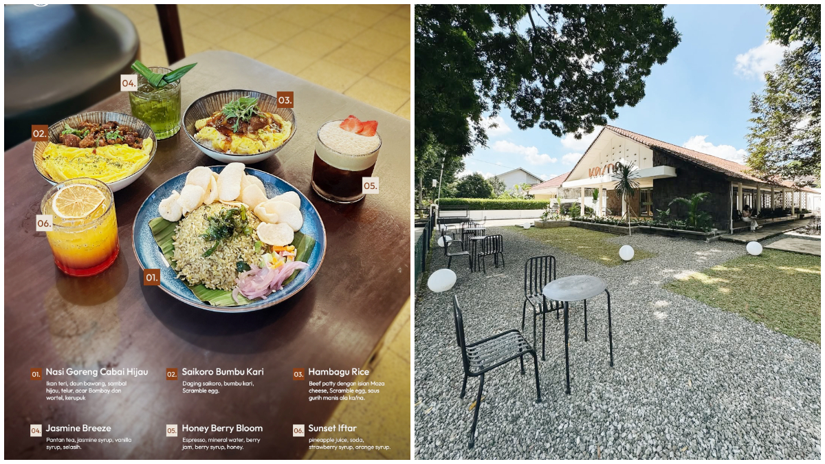 Beberapa pilihan menu paket berbuka puasa di KANA Coffee yang tersedia untuk paket berdua dan berempat. 