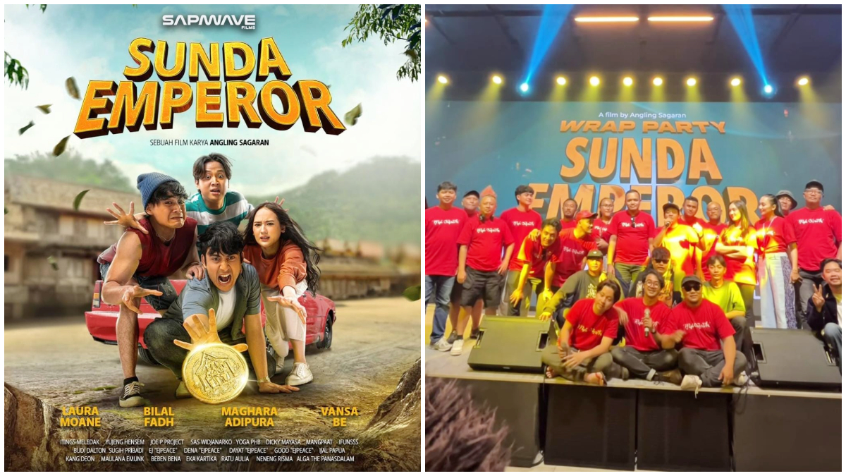 Official poster dan para pemain Film Sunda Emperor 2026. 