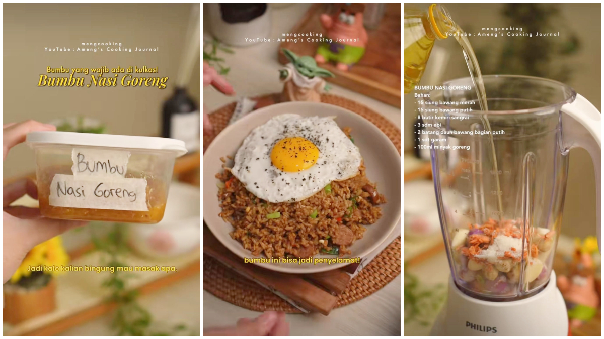 Resep satu bumbu frozen yang bisa dijadikan 3 menu sahur. 