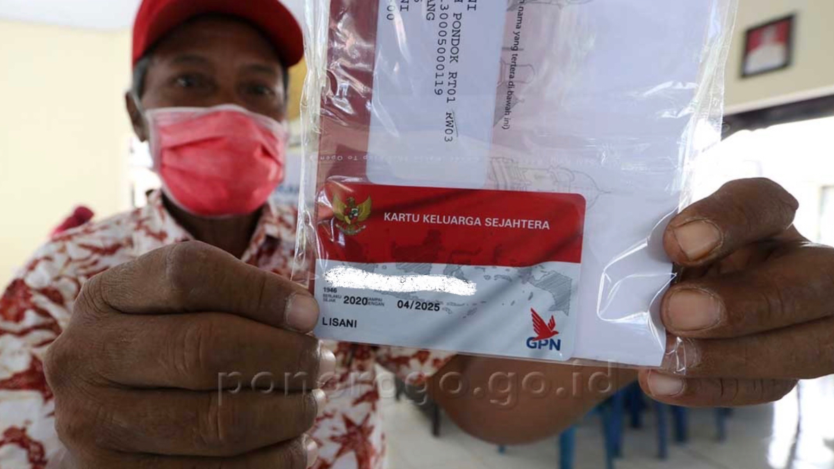 Ilustrasi masyarakat peneriam bansos tahun 2026.