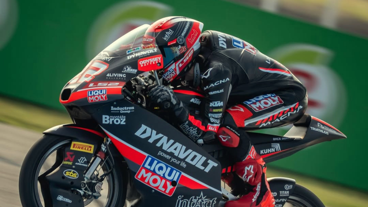 David Almansa jadi juara Moto3 Thailand 2026.
