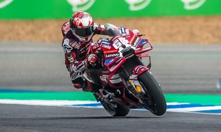 Pembalap Ducati Francesco Bagnaia.