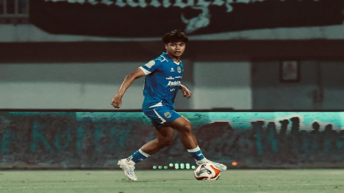 Nazriel Alvaro, salah satu pemain muda Persib yang dipanggil Timnas U-20.