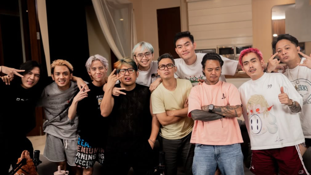 Reza Arap dan juga member A4A Clan saat Marapthon.