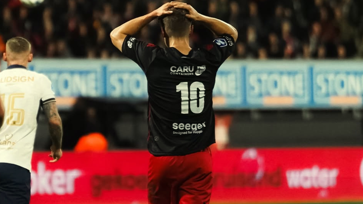 Excelsior Rotterdam&nbsp;kalah melawan Go Ahead Eagles di Stadion Woudestein, Senin 2 Maret 2026.