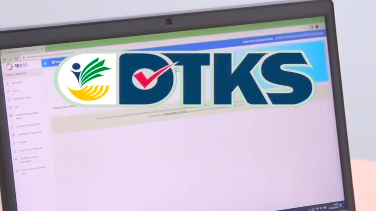 Ilustrasi cek status bansos di DTKS.  