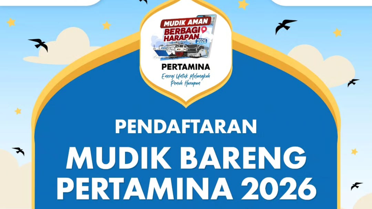 Mudik Gratis Pertamina 2026 Resmi Dibuka Selasa, 3 Maret 2026