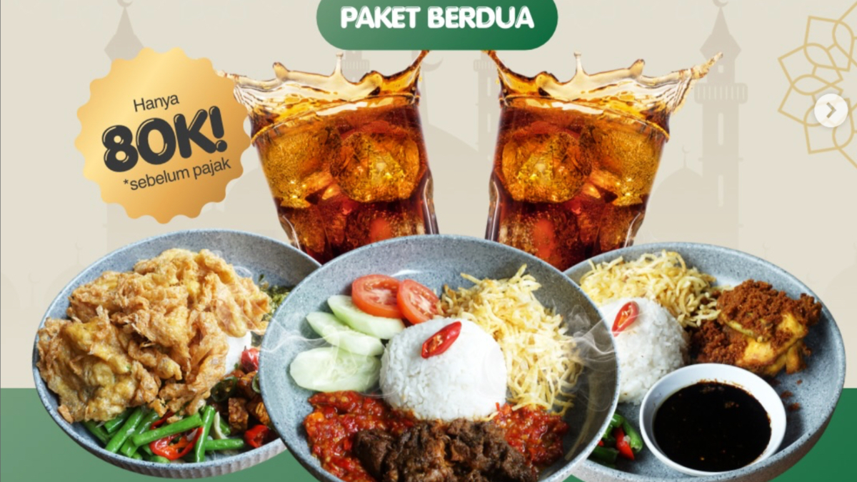 Paket bukber berdua di Jeda Waktu Jalan Otista, Kota Bogor.
