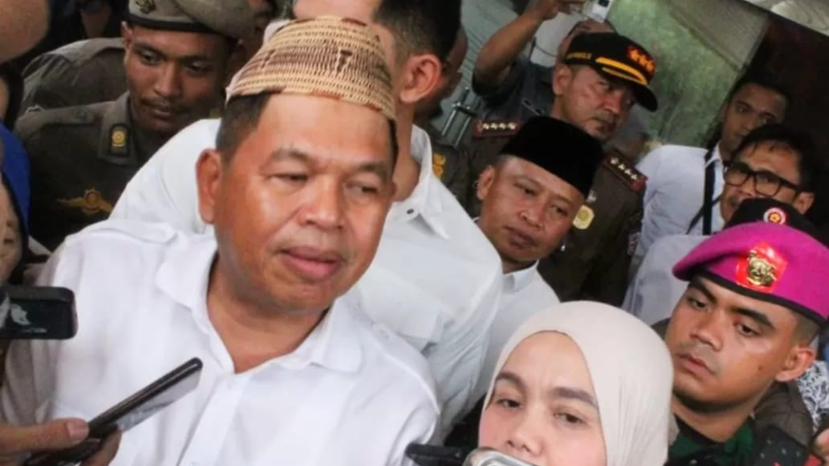 Gubernur Jawa Barat Dedi Mulyadi saat mengunjungi Balaikota Depok, beberapa waktu lalu.