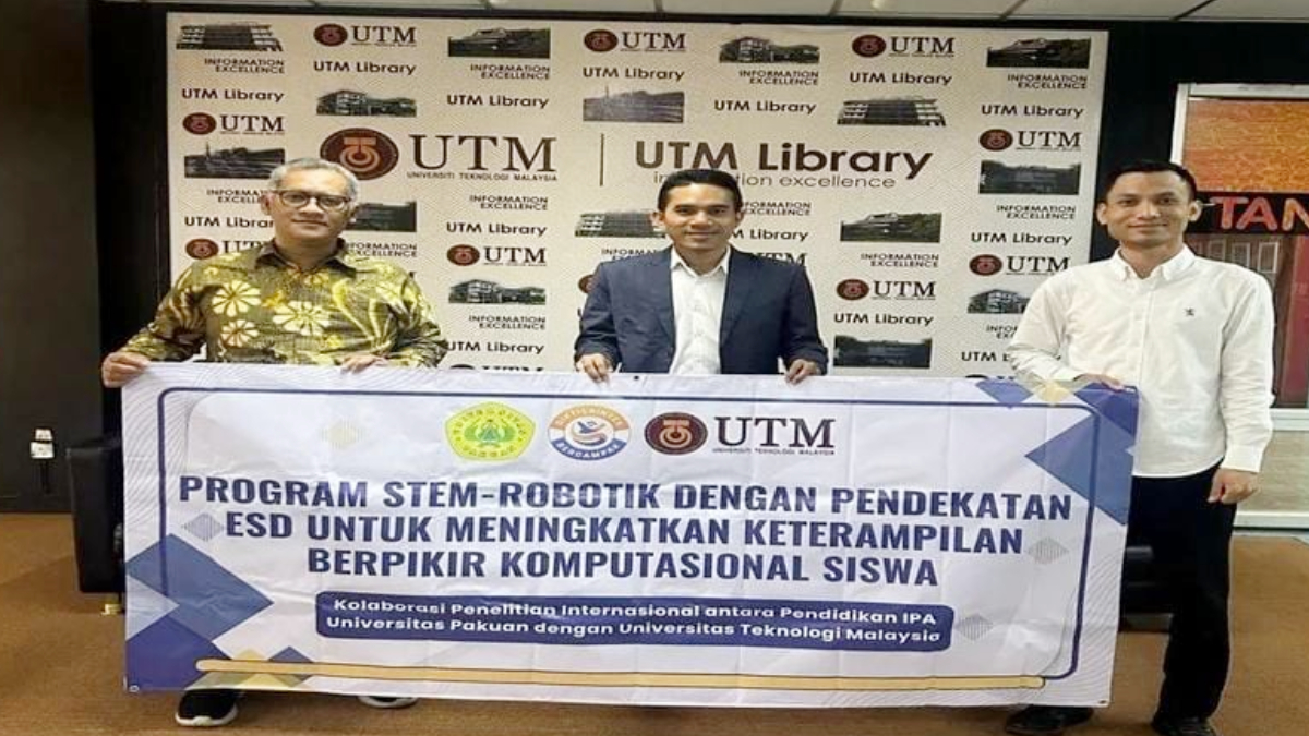 Prodi Pendidikan IPA Sekolah Pascasarjana Universitas Pakuan (Unpak) menjalin kerja sama dengan Universiti Teknologi Malaysia (UTM).
