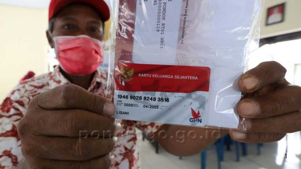 Penerima Kartu Keluarga Sejahtera