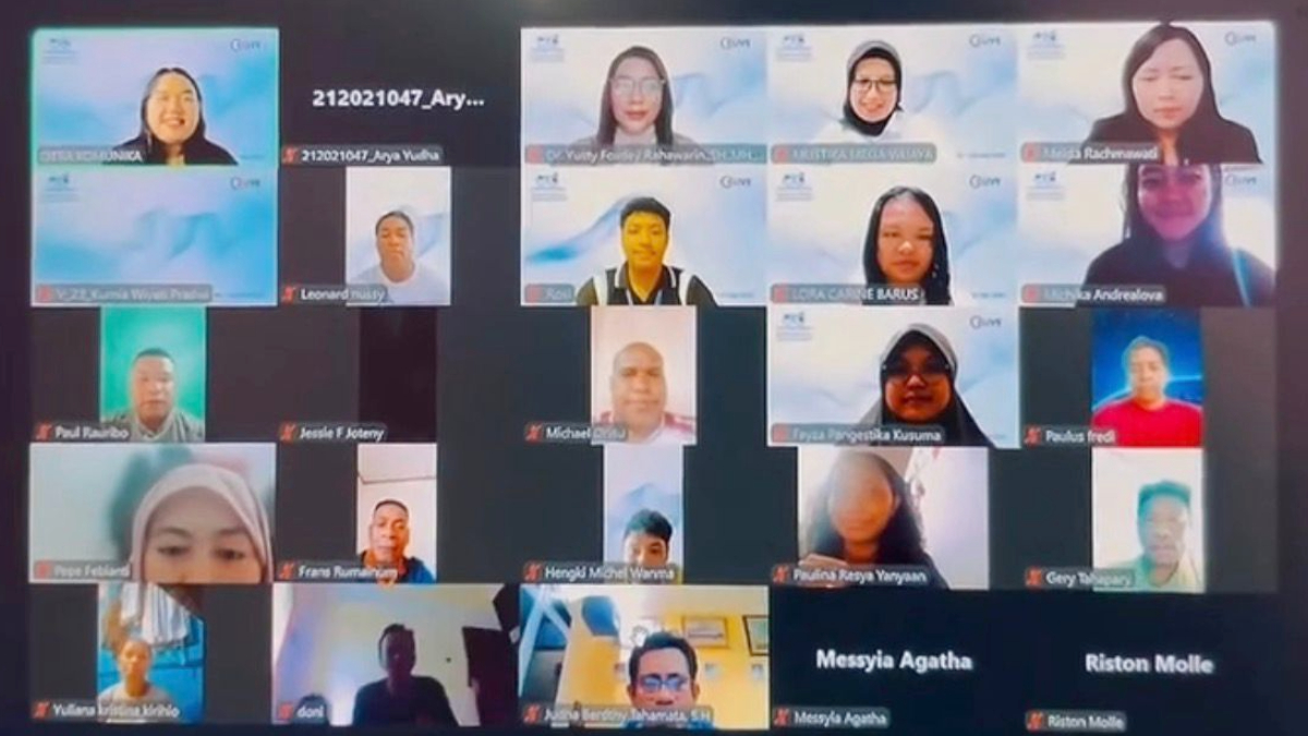 Webinar tentang perempuan yang diadakan Citra Komunika, belum lama ini.