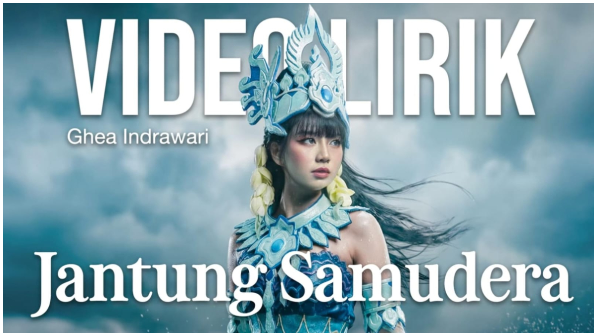 Ghea Indrawari dalam video musik Jantung Samudra di Honor of Kings Indonesia. 