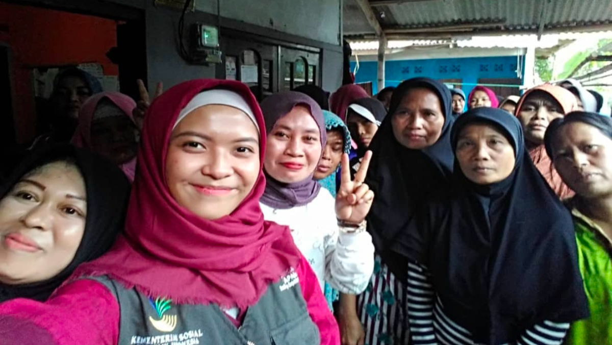 Ilustrasi KPM bansos