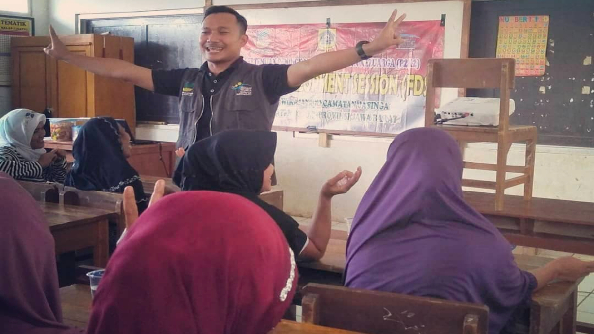 Ilustrasi pencairan bansos ke KPM