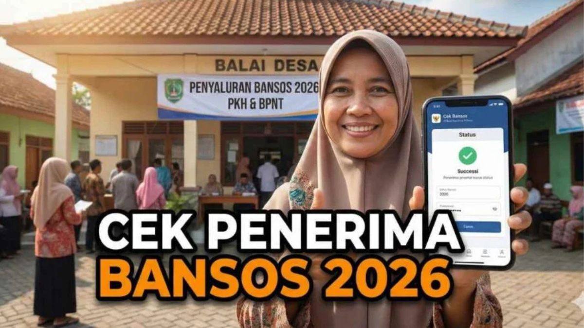 Ilustrasi cek penerima bansos Maret 2026.